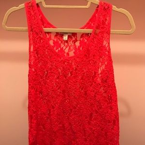 Caslon Lace Tank Top